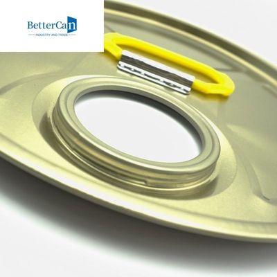 Composants ronds de boîte en fer blanc, fond de seau de fer-blanc avec unling/composé de doublure