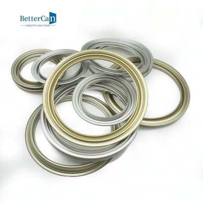 5 litres boîtes d'étain Rings Ends Bottom 0,25 mm épaisseur Boîtes d'étain Rings Components de cisaillement ondulé