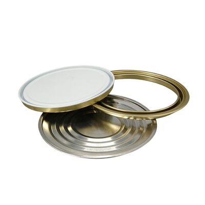 5 litres boîtes d'étain Rings Ends Bottom 0,25 mm épaisseur Boîtes d'étain Rings Components de cisaillement ondulé