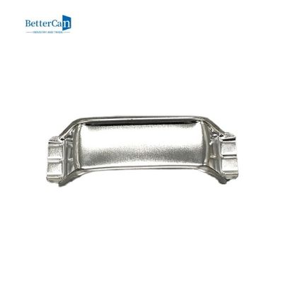 Couleur extérieure sans doublure de Tin Can Handle Silver/or pour le dessus rectangulaire