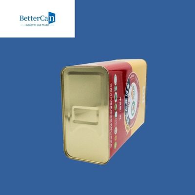 Boîte rectangulaire d'huile de palme de 1 gallon d'Olive Oil Tin Can Customized en métal carré