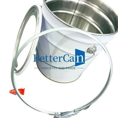 Impression de Logo Metal Tin Accessories Drum fermant à clef le seau de Ring For Conical Tin Can