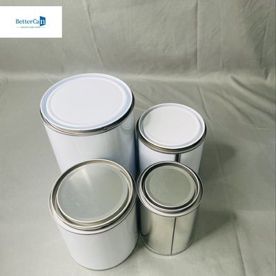 OEM Ronde 250 ml boîtes de peinture en étain 500 ml récipient de peinture industrielle