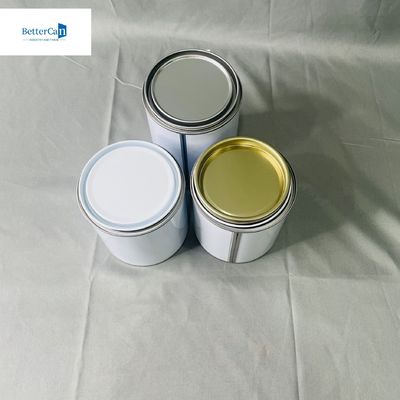 1 litre de boîtes en métal boîtes de peinture portables boîtes chimiques solutions