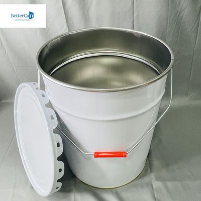 Boîte vide industrielle de 10 litres avec anneau de verrouillage d'épaisseur de 0,35 mm