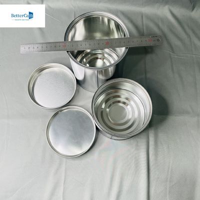 OEM Ronde 250 ml boîtes de peinture en étain 500 ml récipient de peinture industrielle