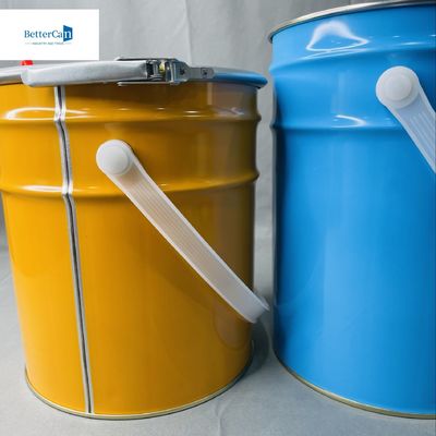 6.5 litre de boîte de métal liquide vide sur mesure 5 litres d'emballage Boîte métallique grande boîte d'étain Recyclage