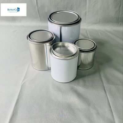 250 ml boîtes en fer blanc petites boîtes rondes de 500 ml avec couvercle