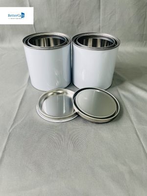 500 ml de produits chimiques ronds 250 ml de boîtes de peinture vides Épaisseur 0,23 mm