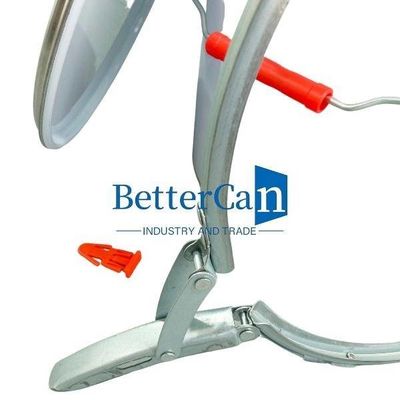 Boîte en fer blanc avec boucle de verrouillage Accessoires en fer blanc 0,38 mm Épaisseur du couvercle du seau OEM