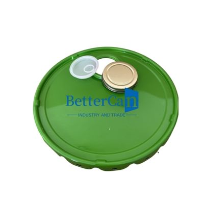 Couvercle conique de seau de 20 litres avec couvercle à vis Accessoires de bidon Couvercle métallique de 5 gallons de 0,35 mm